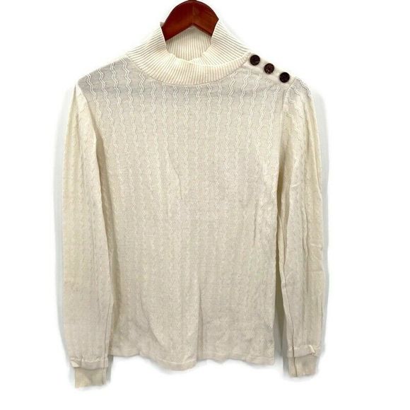 prAna Long Sleeve High Neck Pullover Sweater Large - Picture 1 of 5